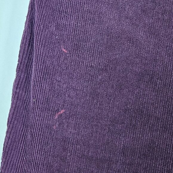 7 For All Mankind The Skinny Eggplant Purple Corduroy Stretch Jean 25 - Picture 12 of 12